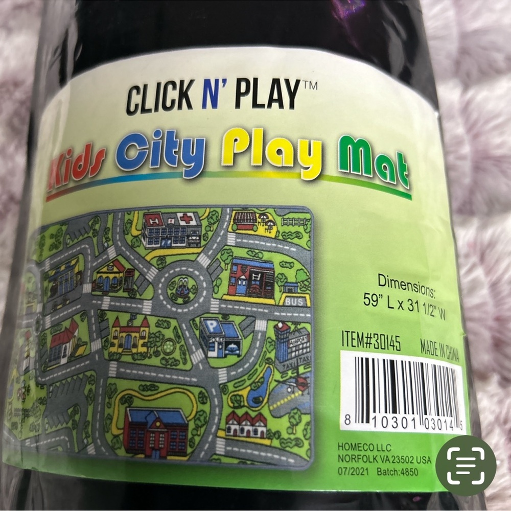 Click n play kids city play Mat
